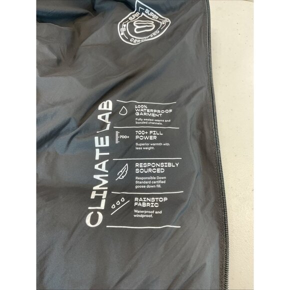 Ariztia The Super Puff Long Black Goose Down Puffer Jacket Women's Size M - Picture 6 of 11